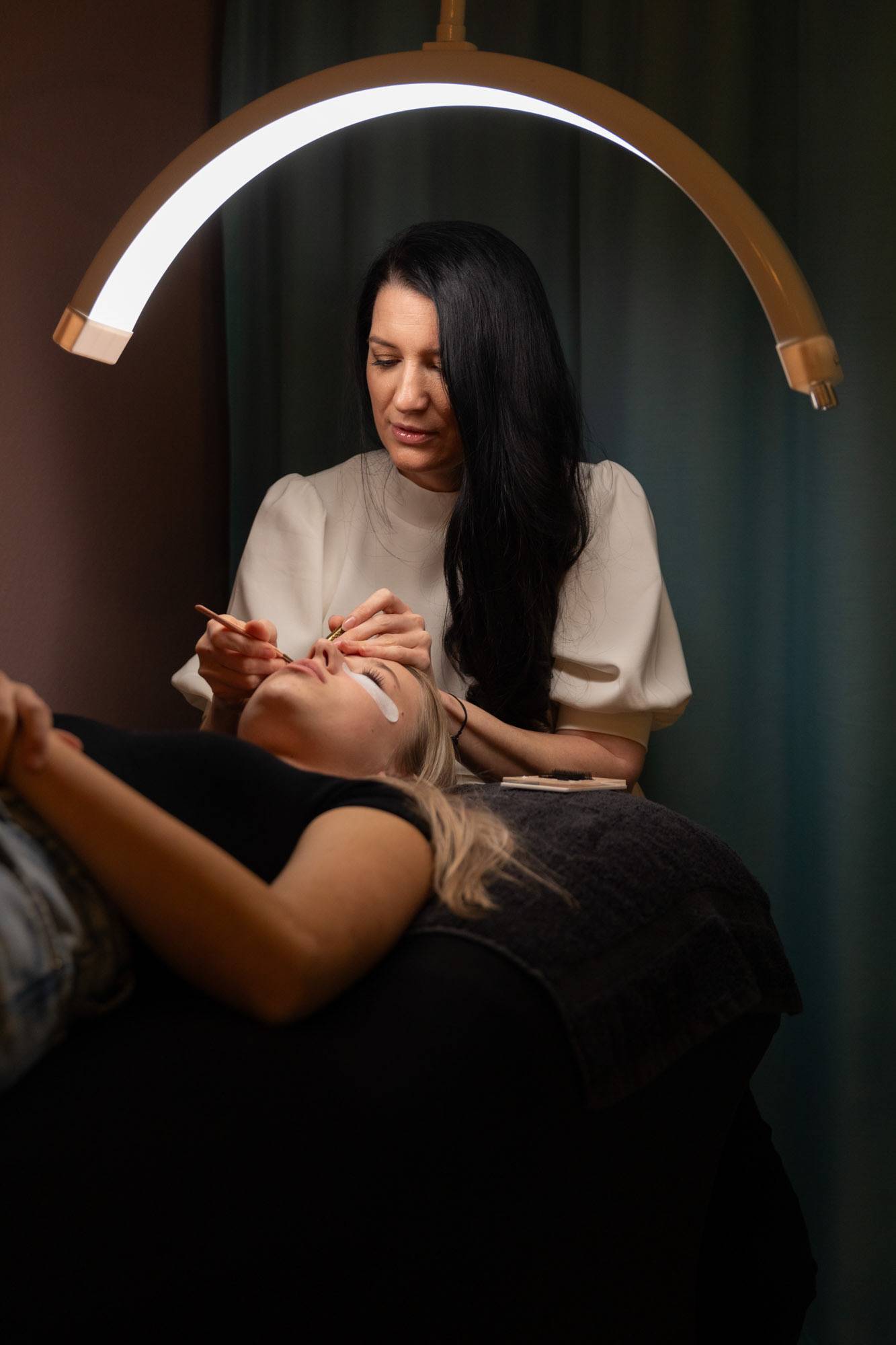 Wimpernkranz Verdichtung PMU